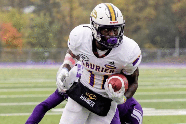 Meet Jesu”lay”omi Ojutalayo, a top wide receiver prospect from Wilfrid Laurier University heading into the 2026 NFL Draft.